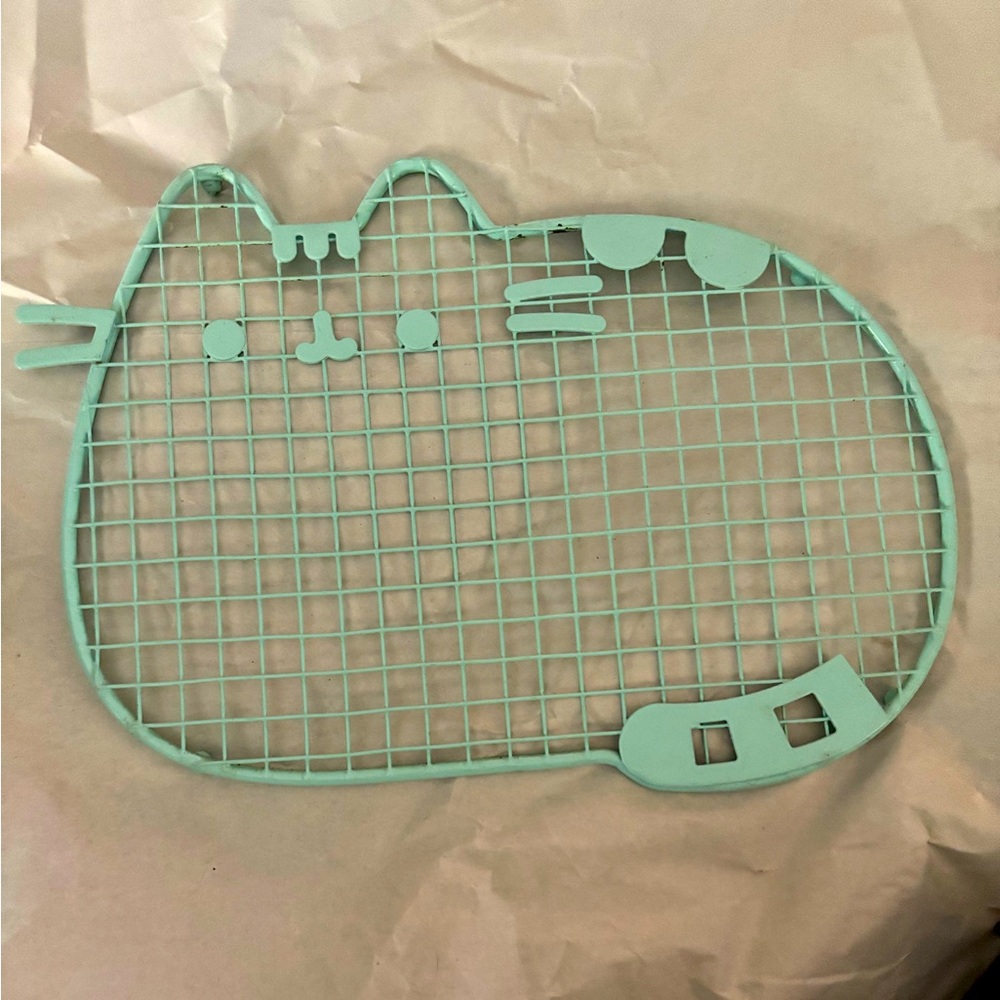 Pusheen Box Exclusive Metal Kitty Cat Blue Cooling Rack